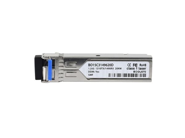 BlueOptics JD098B-BO, Fiberoptik, 1000 Mbit/s, SFP, LC, 10000 m, 1310 nm
