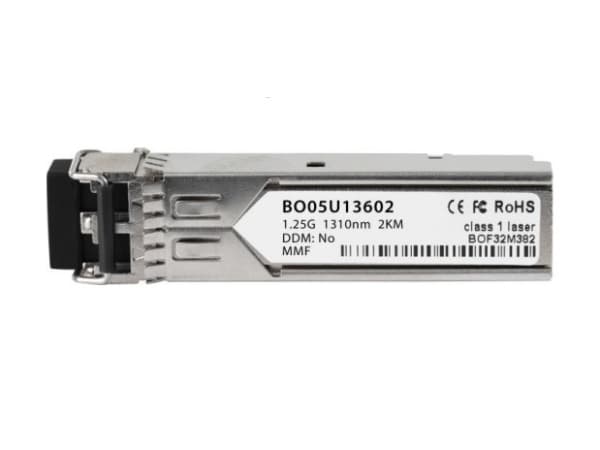 BlueOptics SFP-1G-MMF-2KM-SS-BO, Fiberoptik, 1250 Mbit/s, SFP, LC (UPC), 2000 m, 1310 nm