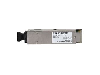 BlueOptics QSFP-40G-ISR4-BO, Fiberoptik, 40000 Mbit/s, QSFP, MTP/MPO, 150 m, 850 nm