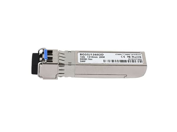 BlueOptics AXM764-10000S, Fiber optisk, 10000 Mbit/s, SFP+, LC, LR, 2000 m