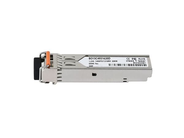 BlueOptics AX-F6244-3SB1DX, Valokuitu, 1250 Mbit/s, SFP, LC, BX-D, 20000 m