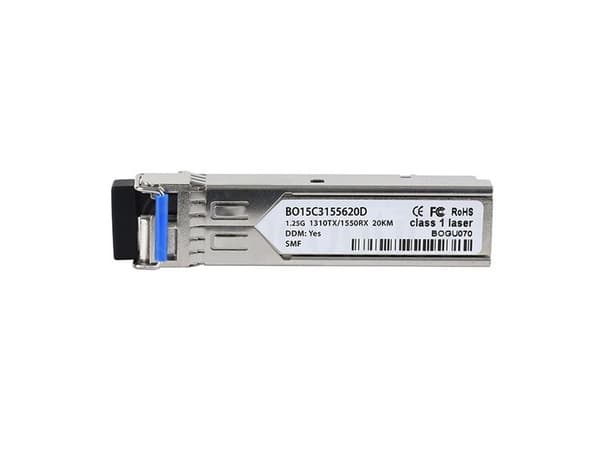 BlueOptics SFP-BIDI-1310, Valokuitu, 1250 Mbit/s, SFP, LC,SFP, 20000 m, 1310 nm