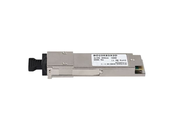 BlueOptics QSFPP-4X10GE-SR-BO, Fiberoptik, 40000 Mbit/s, QSFP, 150 m, 850 nm, 40GBASE