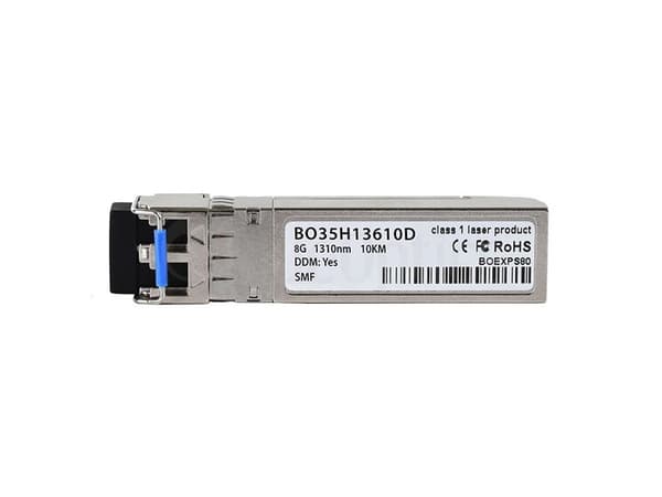 BlueOptics BO35H13610D, Fiberoptik, 8000 Mbit/s, SFP+, LC, 10000 m, 1310 nm