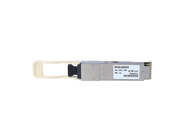BlueOptics 740-058734-BO, Kuitulevy, 100000 Mbit/s, QSFP28, QSFP28, 100 m, 850 nm