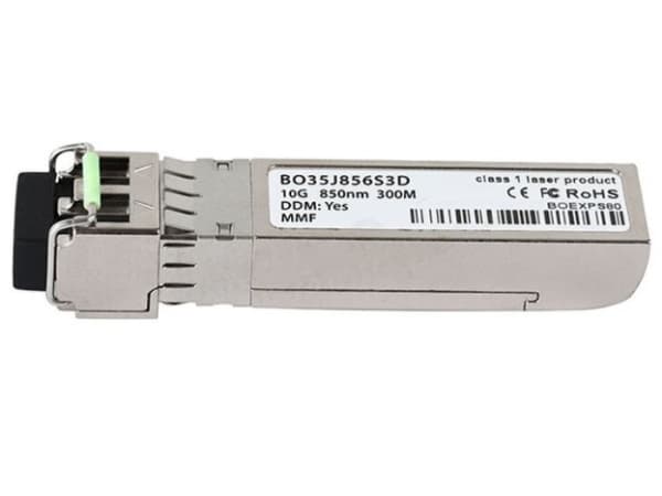 BlueOptics 407-BCBE-BO, Fiber optisk, 10000 Mbit/s, SFP+, LC, 300 m, 850 nm