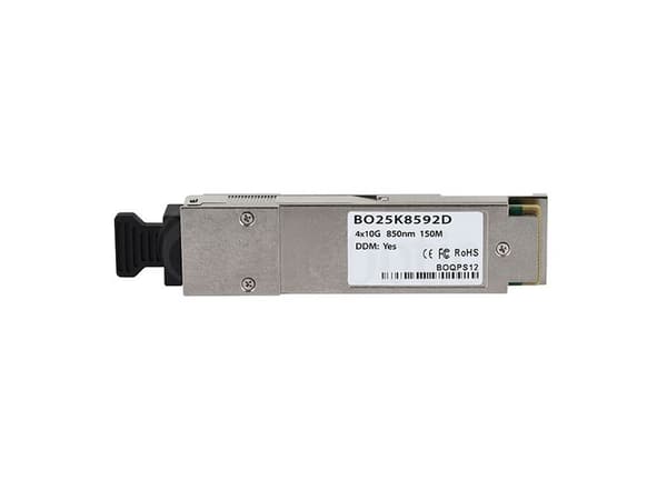 BlueOptics 407-BBYS-BO, 40000 Mbit/s, QSFP, MTP/MPO, 150 m, 850 nm, 40GBASE