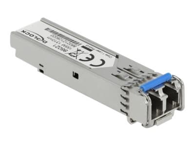 Delock - SFP (mini-GBIC) transceivermodul - 100Mb LAN - 100Base-FX - LC-enkeltmodus - opp til 20 km - 1310 nm