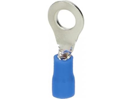 Orno Insulated ring terminal, maximum cross-section 2.5mm?, eyelet for screw: M8, Blister 25 pcs.