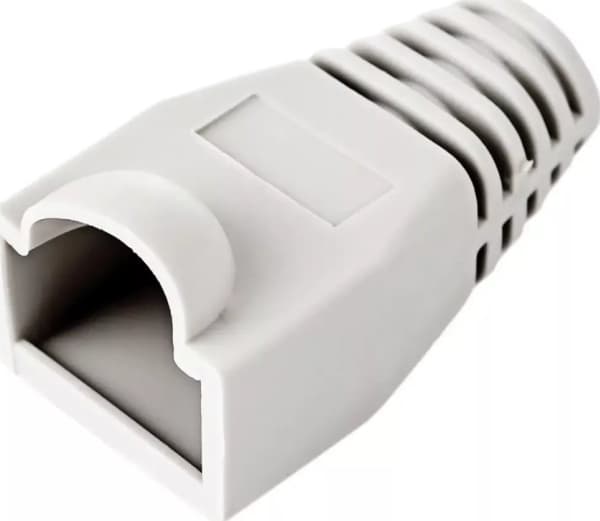 Spacetronik Rubber cover for RJ-45 plug CC-RJ45_1W 50 pcs Spacetronik
