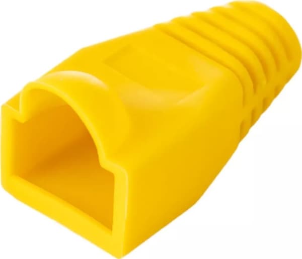 Spacetronik Rubber cover for RJ-45 plug CC-RJ45_1Y 50 pcs Spacetronik