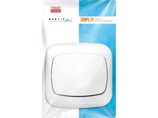 Montis WP-8A kryssinstallasjonskontakt MONTIS SIMPLEX MT052K