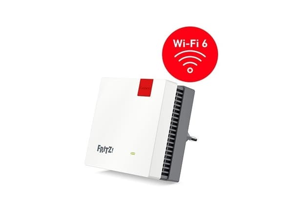 AVM FRITZ! Repeater 1200 AX - Räckviddsökare för wifi - 1GbE - Wi-Fi 6 - 2.4 GHz, 5 GHz