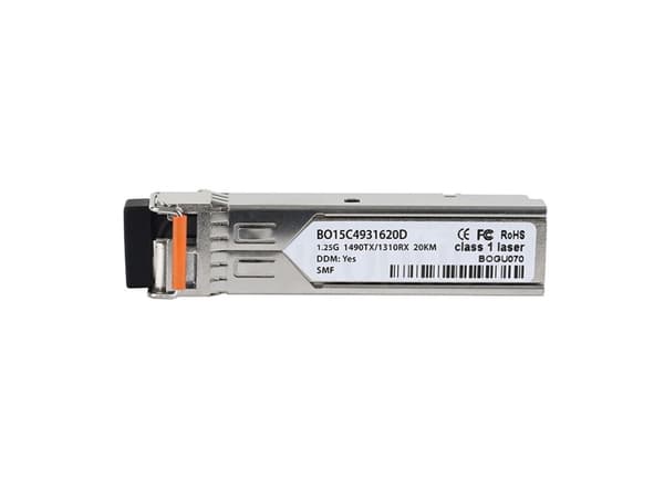 BlueOptics SFP-1G-BX10-D-BO, Fiber optisk, 1000 Mbit/s, SFP, LC, 10000 m, 1490 nm