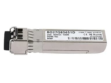 BlueOptics W4GPP-BO, Fiber optisk, 25000 Mbit/s, SFP28, LC, 100 m, 850 nm