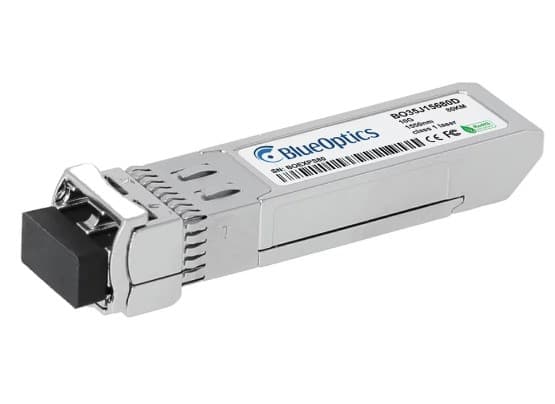 BlueOptics 02310JFE-BO, Fiber optisk, 10000 Mbit/s, SFP+, LC, 80000 m, 1550 nm