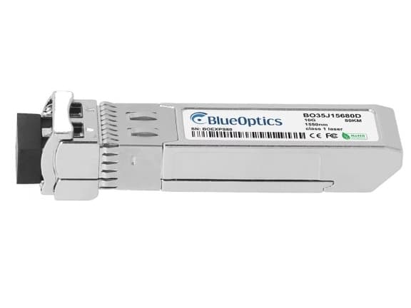 BlueOptics SFP-10GD-ZR-BO, Fiber optisk, 10000 Mbit/s, SFP+, LC, 80000 m, 1550 nm