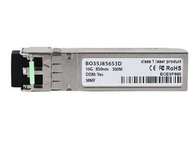 BlueOptics TXN181070850X1B-BO, Fiber optisk, 10000 Mbit/s, SFP+, LC, 300 m, 850 nm