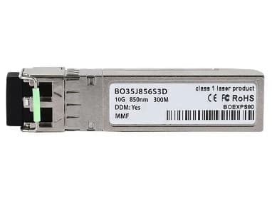 BlueOptics 0069-BO, Fiberoptik, 10000 Mbit/s, SFP+, LC, 300 m, 850 nm