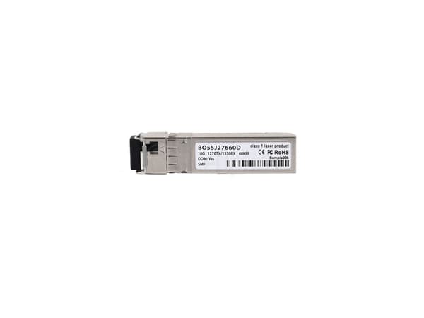 BlueOptics SFP10G-BX1270-40-BO, Fiber optisk, 10000 Mbit/s, SFP+, SFP+, BX-U, 1270 nm