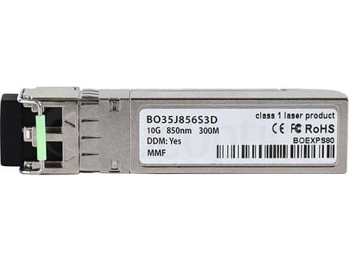 BlueOptics E10GSFPSRX yhteensopiva BlueOptics SFP+ BO35J856S3D ( E10GSFPSRX -BO )