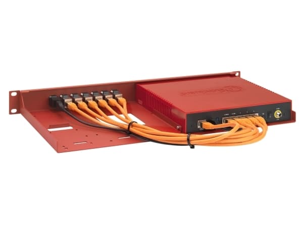 Rackmount.IT RM-WG-T6i - Monteringssett for nettverksenhet - rackmonterbar - WatchGuard Red - 1U - 19" - for WatchGuard Firebox T20, T40