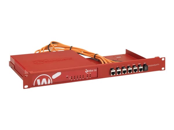 Rackmount.IT RM-WG-T6i - Monteringssett for nettverksenhet - rackmonterbar - WatchGuard Red - 1U - 19" - for WatchGuard Firebox T20, T40