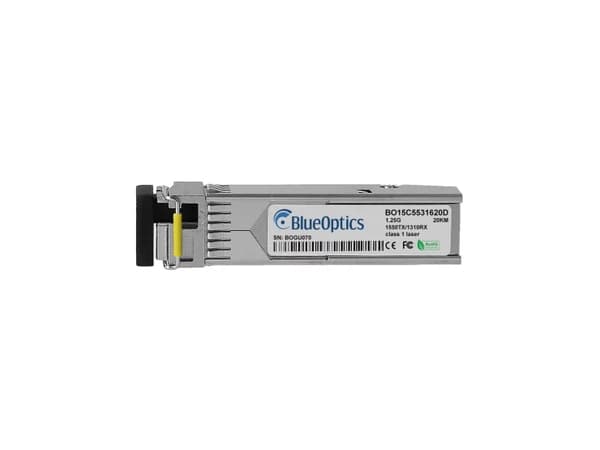 BlueOptics B242-BO, Fiber optisk, 1250 Mbit/s, SFP, SX, 20000 m, 1550 nm