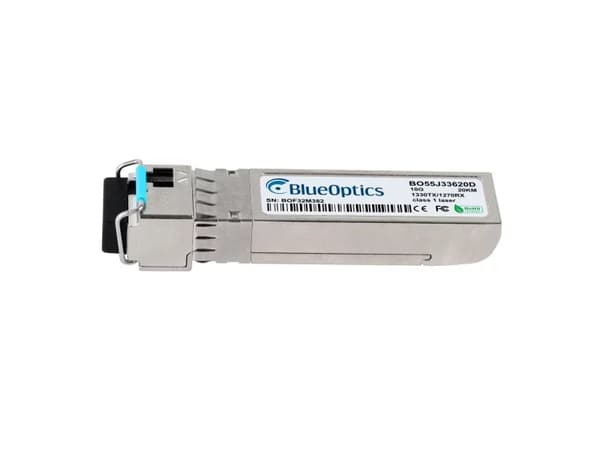 BlueOptics H-BR40A-SFP+D-BO, Fiberoptik, 10000 Mbit/s, SFP+, SFP+, BX-D, 40000 m