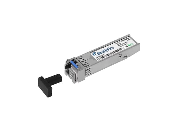 Yhteensopiva Waystream SFP-1000BASE-BX-U BlueOptics© BO15C3149620D SFP-lähetin, LC-Simplex, 1000BASE-BX-U, yksimuotokuitu, TX1310nm/RX1490nm, 20KM, D