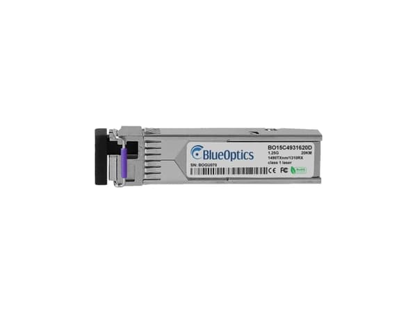 BlueOptics SFP-BIDI-1490-10-BO, Fiberoptik, 1250 Mbit/s, SFP, LC, 20000 m, 1490 nm