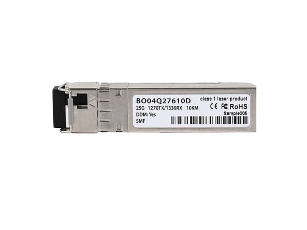 BlueOptics SFP28-25G-BX-U-10KM-GM-BO, Fiberoptik, 25000 Mbit/s, SFP28, LC, 10000 m, 1270 nm