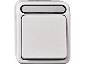 Merten MEG3116-8019, 1P, Hvit, 250 V, 83 mm, 73 mm, 56 mm