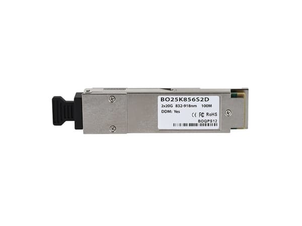 BlueOptics 00YL631-BO, Fiberoptik, 40000 Mbit/s, QSFP, LC, 100 m, 918 nm