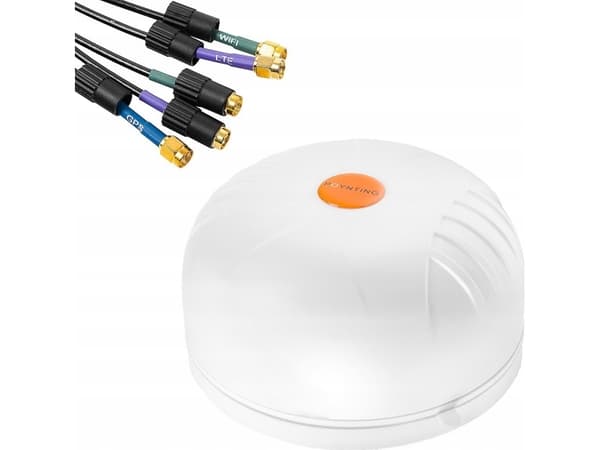 Poynting A-MIMO-0004-V1-15-W, 21 dBi, 0.617 – 7.2, 50 O, MIMO-direksjonell antenne, SMA, Hvit