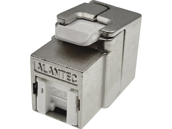 Alantec RJ45 kat.6 PoE+ STP keystone-modul