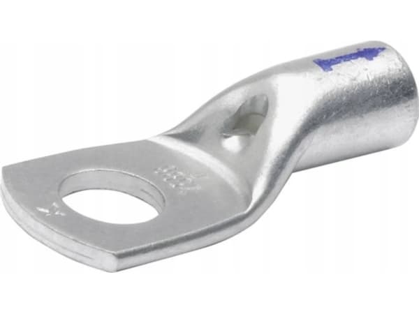 Klauke 10B6, Tubulær kabelsko (ring), Kopper, Rett, Metallisk, Tinnbelagt kobber, 10 mm²