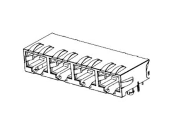 Molex RJ-stikforbindelse 445600014 Bøsning Pol-tal (RJ) 8P8C 1 stk
