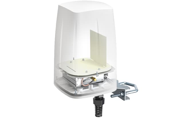 QuWireless QuSpot, 4 dBi, 0.694-0.96/1.7-2.2/2.2-2.7 GHz, 2 / 4 dBi, 50 O, 360°, 35°