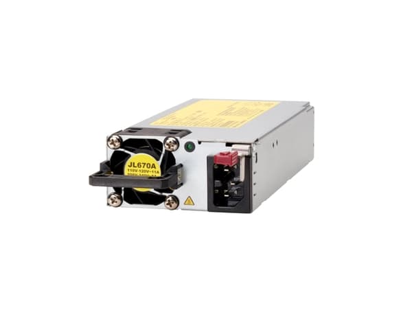 HPE Aruba X372 - Strømforsyning - "hot-plug" / redundant (plug-in modul) - AC 120/230 V - 1600 watt - for P/N: JL659A, JL660A, JL661A, JL662A