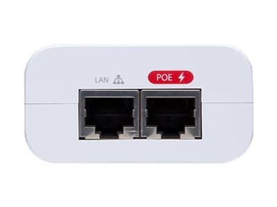 Ubiquiti U-POE-AF, Gigabitti Ethernet, 1000 Mbit/s, Valkoinen, CE, FCC, IC, UL, 48 V, 100-240 V