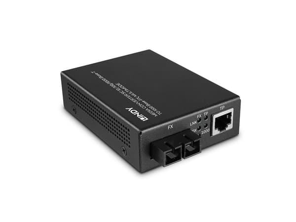 Lindy 25119, IEEE 802.3, 10,100,1000 Mbit/s, Fullständig, Halv, 550 m, 850 nm, Flerläge