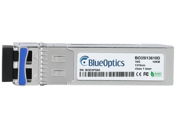 BlueOptics SFPL-0016-R20-BO, Fiber optisk, 16000 Mbit/s, SFP+, LC, 10000 m, 1310 nm