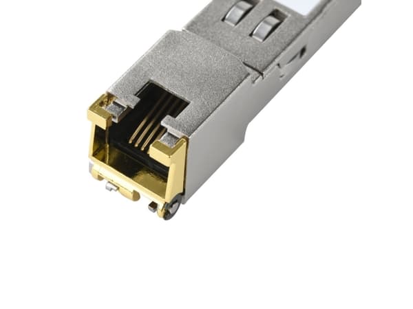 BlueOptics SFP-10G-RJ45-80M-NV-BO, kupari, 10000 Mbit/s, SFP+, 80 m, 10GBASE-T, 0 - 70 ° C:ssa
