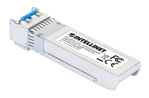 Intellinet 508759, Fiberoptikk, 10000 Mbit/s, SFP+, LC, 9/125 µm, LR