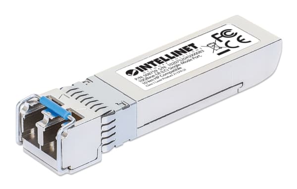 Intellinet 508759, Fiberoptikk, 10000 Mbit/s, SFP+, LC, 9/125 µm, LR