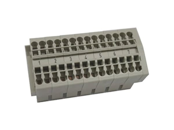 Hager K55A, Kabeländhylsa, rak, honkontakt, 20 A, 3,5 cm
