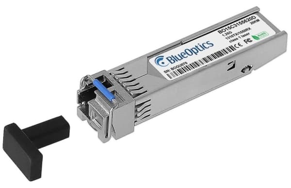 BlueOptics 943 974-001-BO, Fiber optisk, 1250 Mbit/s, SFP, LC (UPC), 9/125 µm, 20000 m
