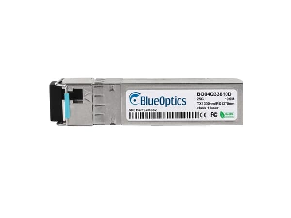 BlueOptics SFP28-25G-BX-D-10KM-EE-BO, Fiberoptik, 25000 Mbit/s, SFP28, LC, BX-D, 10000 m