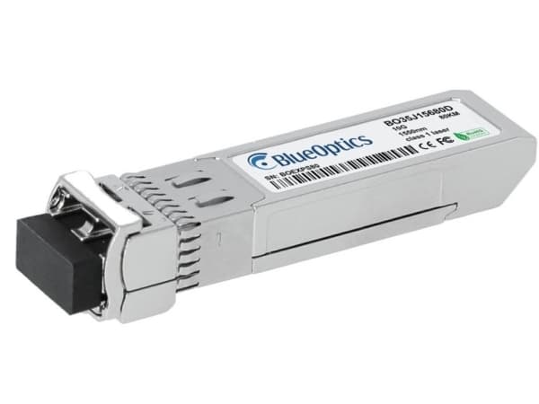 BlueOptics 942 213-001-BO, Kopper, 10000 Mbit/s, SFP+, LC (UPC), 9/125 µm, 80000 m